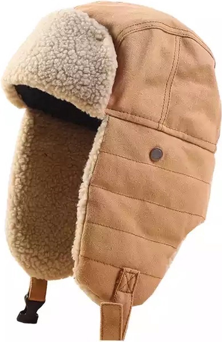 Russische Muts - Pilotenmuts Teddy Hoed Bontmuts Oorflappen